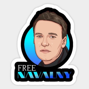 Navalny t-shirt Sticker